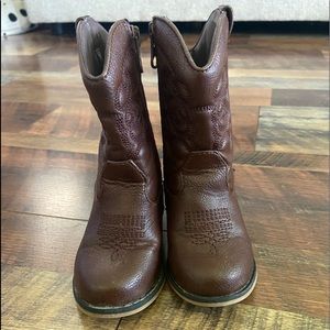 Cat & Jack Toddler Cowboy Boots 6